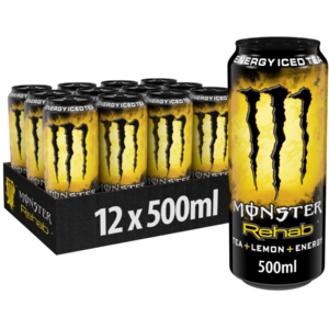 Monster Energy Tray 24 x 0,500 l Cannette Alu jetable