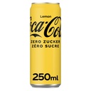 Coca-Cola Zero Lemon Tray 24 x 0,25 l Cannette Alu jetable