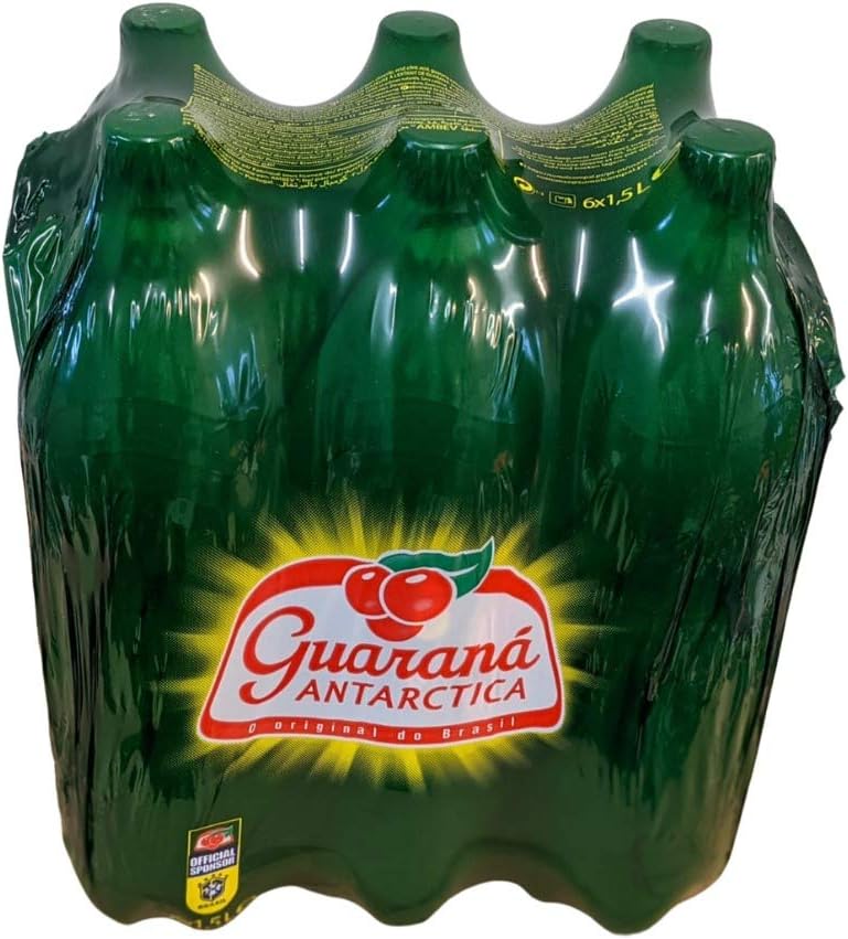 Guarana Antartica Tray 6 x 1,5 l Bouteille PET jetable