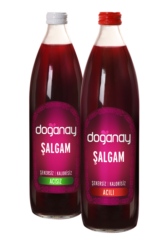 Doganay Salgam suyu Acili 6 x 0,75 l Bouteille verre jetable