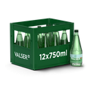 Valser Pétillante Caisse 12 x 0,75 l Bouteille Verre réutilisable