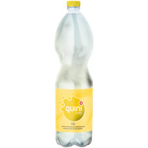 Quini Limonade Citron Tray 6 x 1,5 l Bouteille PET jetable