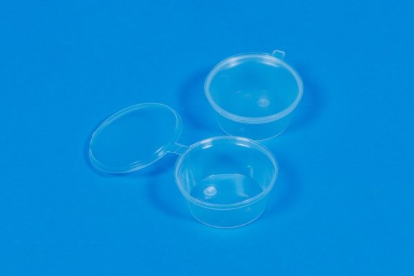 Recipients à sauce 4 OZ Couvercles attache en PS 120ml,20 x 50=1000 pieces (copie)