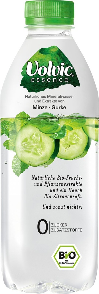 Volvic Essence menthe-concombre Bouteille 0.75 l PET jetable
