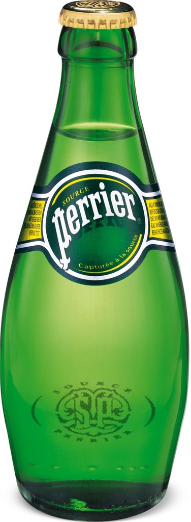 Perrier Caisse 24 x 0,33 l Bouteille Verre réutilisable