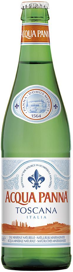 Acqua Panna Caisse | 20 x 0,5 l Bouteille Verre réutilisable