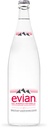 Evian Eau minérale Caisse 12 x 1,0 l Bouteille Verre réutilisable