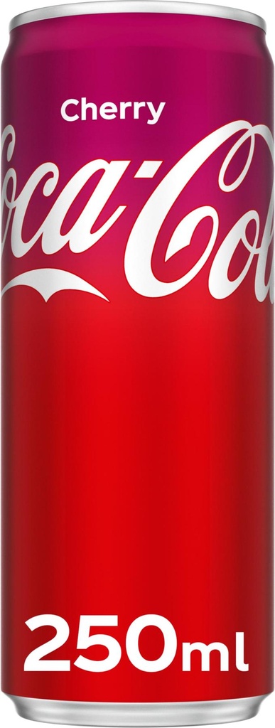 Coca-Cola Cherry Tray 24 x 0,25 l Cannette Alu jetable