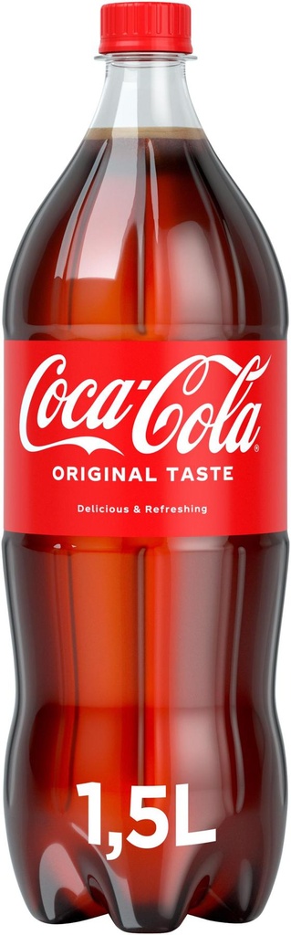 Coca-Cola Original Tray 6 x 1,5 l Bouteille PET jetable