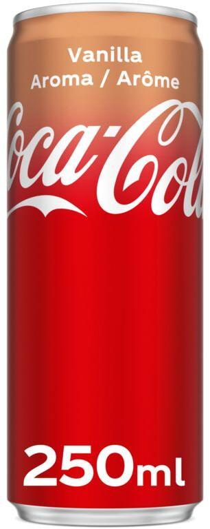 Coca-Cola Vanilla Tray 24 x 0,25 l Cannette Alu jetable
