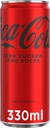 Coca-Cola Zero Tray 4 x 6 x 0,33 l Cannette Alu jetable