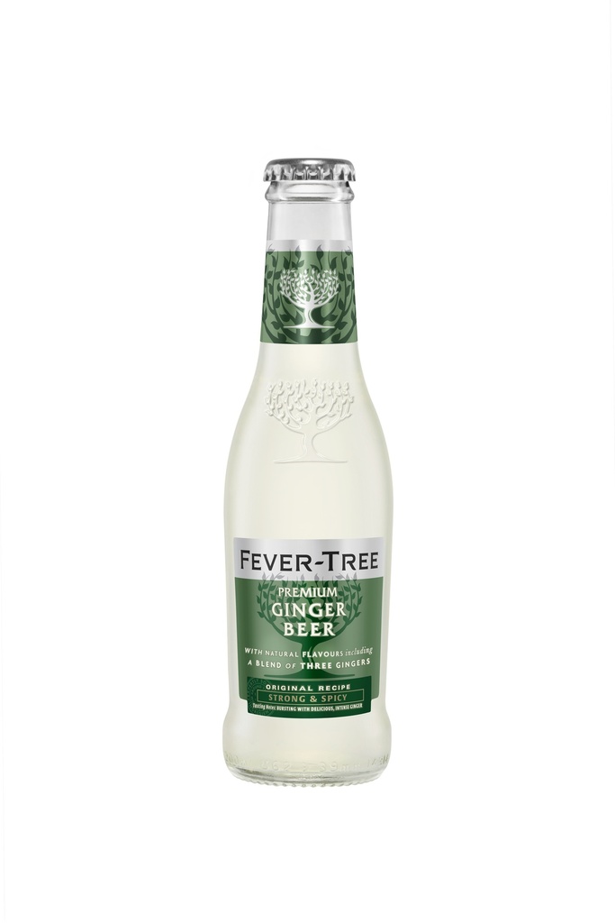 Fever-Tree Ginger Beer Tray 24 x 0,2 l Bouteille Verre jetable