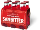 SanPellegrino Sanbittèr Tray 4 x 6 x 0,1 l Bouteille Verre jetable