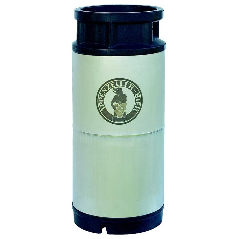 Appenzeller Bier Lager Hell Quöllfrisch Alc.Vol 4,8 % Fût 20,0 l  réutilisable