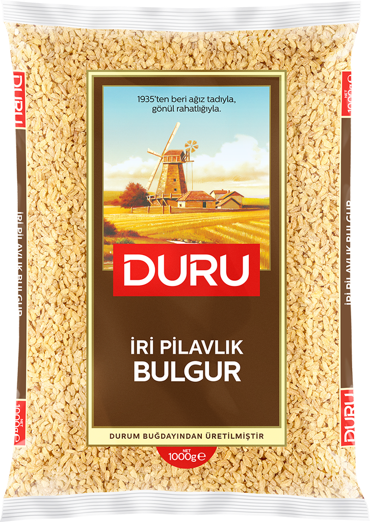 DURU Pilavlik Bulgur-Blé Concassé 12x1000gr.