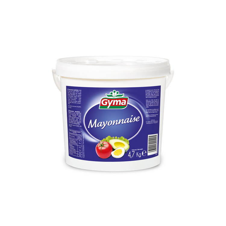Gyma Mayonnaise Classic 80%mg. Bidon 5L 4720gr.