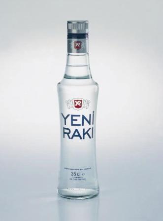[50007] Yeni Raki Vol Alc 45% 12 x 0,35 l   Bouteille Verre jetable