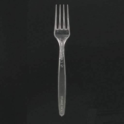 [70066] Fourchettes transparent  tenedores 180mm 1x250.pc