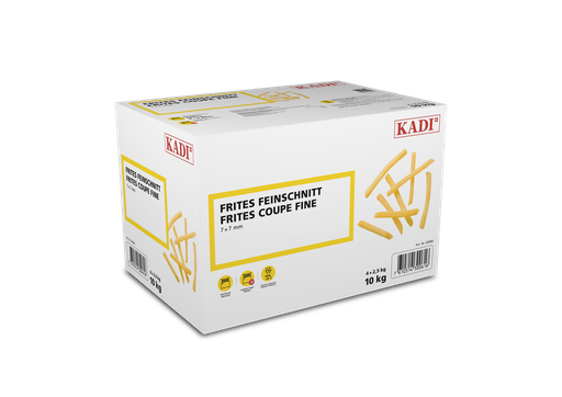[60035] Frites Kadi Coupe normal produit suisse 9x9mm  4x2,5=10kg.R (copie)