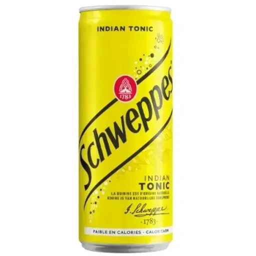 [21982] Schweppes Tonic Tray 24 x 0,33 l Cannette Alu jetable