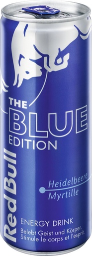 [22015] Red Bull The Blue Edition - Myrtille Canette 0.25 l Alu jetable