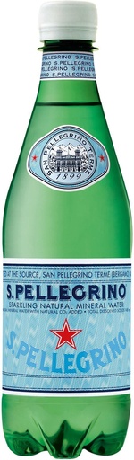 [10603] S.Pellegrino Tray 24 x 0,5 l Bouteille PET jetable 