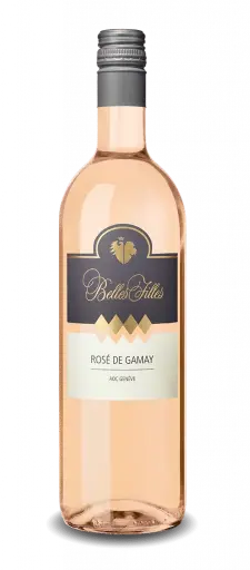 [40347] Belles Filles Rosé Gamay de Genève AOC 6 x 0,5 l Bouteille Verre jetable 