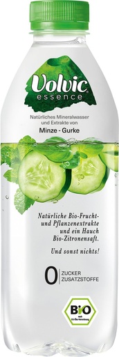 [10097] Volvic Essence Minze-Gurke Tray 6 x 0,75 l Bouteille PET jetable