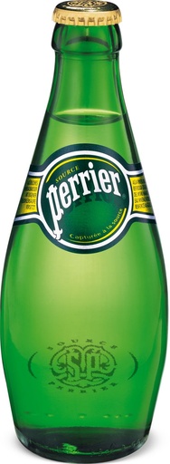 [10238] Perrier Caisse 24 x 0,33 l Bouteille Verre réutilisable