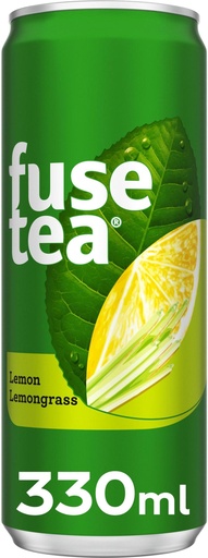 [20956] Fuse Tea Lemon Lemongrass Tray 4 x 6 x 0,33 l Cannette Alu jetable