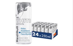 [21301] Red Bull THE White Edition Tray 24 x 0,25 l Cannette Alu jetable