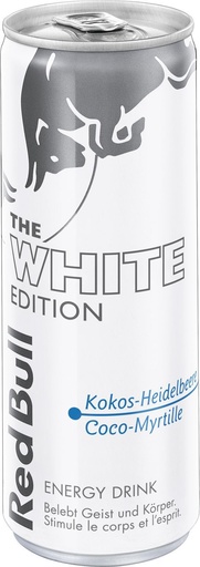 [21301] Red Bull THE White Edition Tray 24 x 0,25 l Cannette Alu jetable