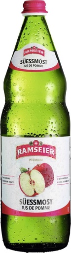 [21855] Ramseier Jus de pomme Caisse 12 x 1,0 l Bouteille Verre réutilisable