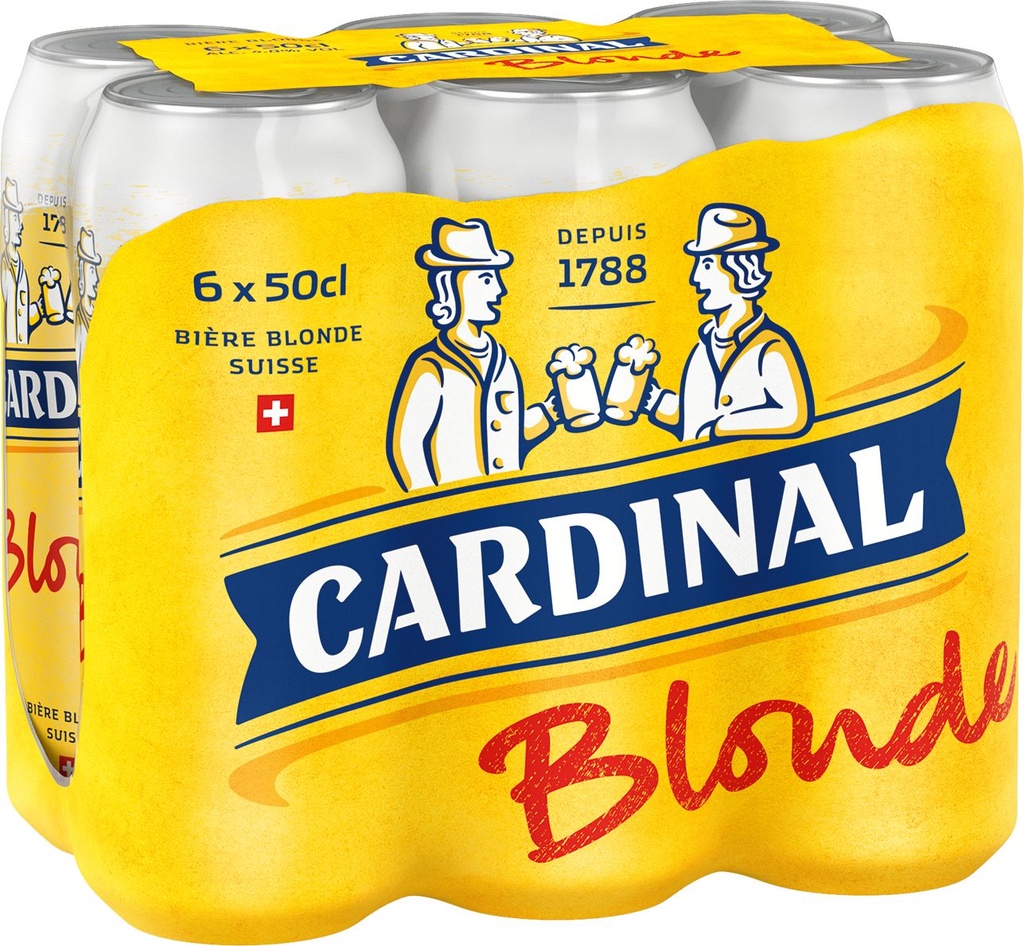 Cardinal Blonde Tray 4 x 6 x 0,5 l Cannette Alu jetable