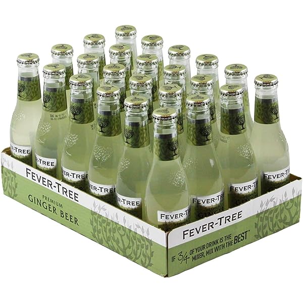 Fever-Tree Premium Ginger Beer 24 x 0.20 l Bouteille Verre jetable