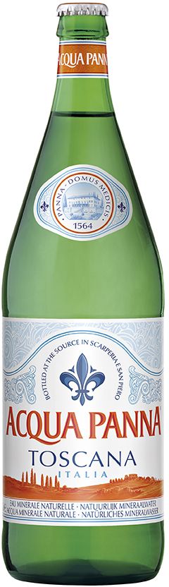 Acqua Panna Caisse 12 x 1,0 l Bouteille Verre réutilisable