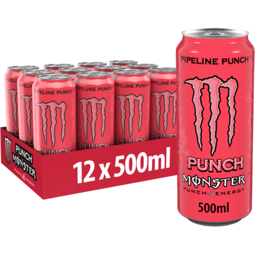 Monster Ultra Red Tray 24 x 0,355 l Cannette Alu jetable