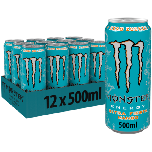 Monster Ultra Red Tray 24 x 0,355 l Cannette Alu jetable