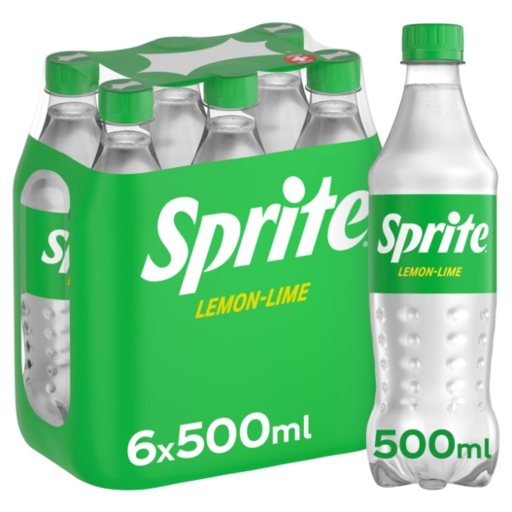 Sprite Tray 4 x 6 x 0,5 l Bouteille PET jetable