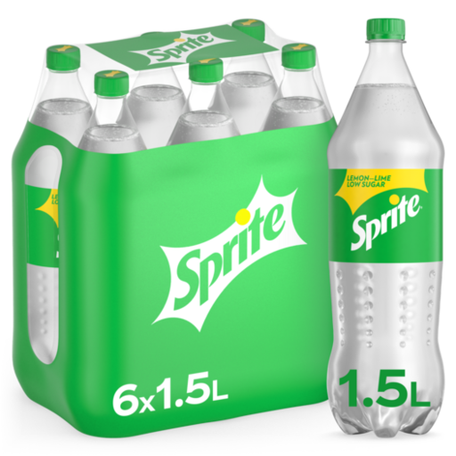 Sprite Tray 6 x 1,5 l Bouteille PET jetable