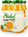 Michel Orange Premium Fair Trade Tray 6 x 4 x 0,2 l Bouteille Verre jetable