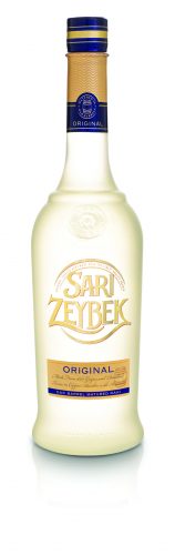 Sari Zeybek Raki Vol Alc 45% 12 x 0,35 l  Bouteille Verre jetable