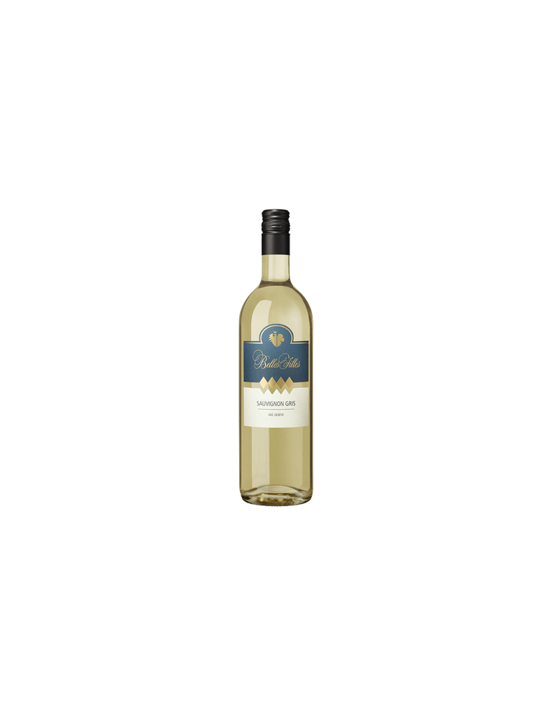 Belles Filles Sauvignon Gris Genève AOC  6 x 0,75 l Bouteille Verre jetable