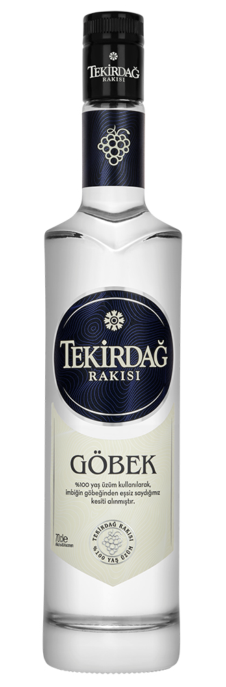 Tekirdag Göbek Premium Raki Vol Alc 45% 6 x 0,70 l Bouteille Verre jetable
