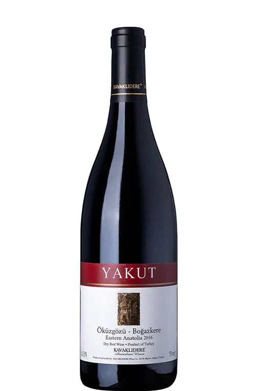 Yakut vin rouge Kavaklidere Vol Alc 12% 12 x 0,75 l Bouteille Verre jetable