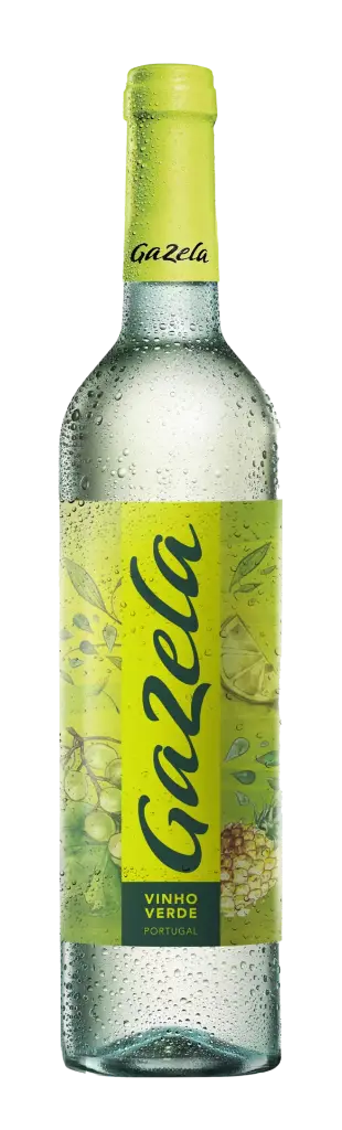 Gazela Vin Blanc 6 x 0,75 l Bouteille Verre jetable