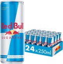 Red Bull Sugarfree Tray 24 x 0,25 l Cannette Alu jetable