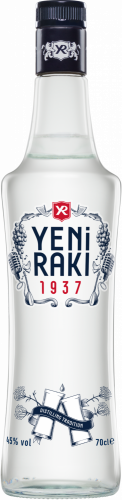 Yeni Raki Vol Alc 45% Carton 12 x 0,35 l   Bouteille Verre jetable