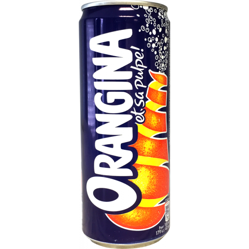 Orangina Original  Tray 4 x 6 x 0,33 l Cannette Alu jetable