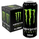 Monster Energy Tray 4 x 6 x 0,500 l Cannette Alu jetable 